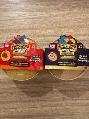 Mystery Dumpling Angry Glitter & Starlight Edition Set of 2. NEW